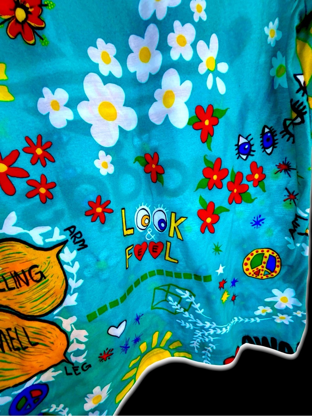 Pharrell Williams x Adidas Originals SS16 Collection Trippy Multicolor T-Shirt - Picture 4 of 10